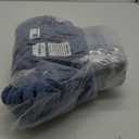 Chunky Chenille Yarn for Crocheting and Hand Knitting Blanket - Bulky Fluffy Jumbo Thick Yarn - Pack of 4 (4 Skeins, Each 28 Yds, 8oz) Dutch Blue