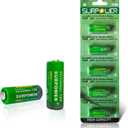 5-Year WarrantySURPOWER A23 23A 23AE 12v Alkaline Battery A23s -5 Pack