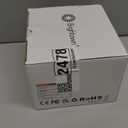 Rechargeable Light Bulb with Remote and Timer for Sconce and Lamp, Battery Backup Night Light, E26 Detachable Charging, Magnetic Base, 3 Lighting Colors, Dimmer, 7W, Lanyard Included, 4 Pack