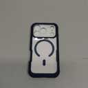 Diaclara Magnetic Designed for iPhone 17 Pro Case Full Body Bumper,[Compatible with MagSafe] Military Drop Proof Cover with Built-in Touch Sensitive Anti-Scratch Screen Protector,Deep Blue