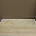 Bamboo Desk Organizer With Drawers Countertop Drawers Counter Storage Box Corner Desk Organizer for Home Office No Assembly Required (3 Drawers)