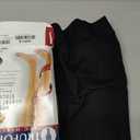 Truform 30-40 mmHg Compression Stockings for Men and Women, Thigh High Length, Dot-Top, Open Toe, Black, Medium