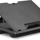 Navaris Laptop Tray - Adjustable Lap Desk for Home Office - Tablet or Keyboard Stand Table with Cushion - Lightweight Drawing Tray for Sofa or Bed - 8 Levels (Black)