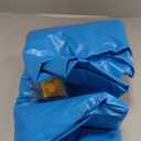 Inflatable Tanning Pool Lounger Float with Sprinkler, 77" x 48" Pool Floats Adult with Pillow, 6 in 1 Suntan Tub Raft Floatie with Drink Holder Sunbathing Water Lounge (Blue)