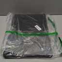 Bxzandya Vinyl Placemats Set of 6 Heat Resistant Easy Clean Non-Slip Place Mats for Dining Table Faux Leather Waterproof Stain Resistant Wipeable Washable PVC Table Mats (6, Black)