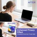 360 Privacy Screen Protector for MacBook Air 15 inch (2023-2026, M2-M5), Privacy Screen Filter Compatible with MacBook Air 15.3 inch, Anti-Spy/Anti Fingerprint/Anti Blue Light/Anti Glare