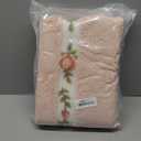 Stay Young Cute and Beautiful Rose Flower Area Rugs for Bedroom Living Room Bathroom Rugs Bath Mat Super Soft Non Slip Absorbent Nice Pink 17.71 x 49.21 Inch