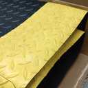 ARCTICSEA Anti Fatigue Mats Industrial 3 x 5 FT 15/16 Inch Extra Thick Standing Mat for Warehouse Workstation and Garage Black and Yellow