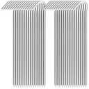 9 Inch Tent Stake Yard Inflatable Stakes Metal Tent Pegs Heavy Duty Ground Stake Fence Hooks Camping Spikes for Canopies, Tarp and Outdoor Christmas Decorations (30)