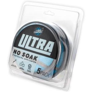 The Rag Company - Ultra No Soak Round Detailing Applicator - 70/30 Pearl Weave Microfiber for Applying Coatings, Dressings, Waxes, Sealants to Glass, Paint, Rubber, Leather, Plastic - 5 inch (5 Pack)