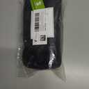 SaphiRose Long Sleeve Rain Jacket Extra Length Waterproof Rain Poncho with Hood and Pockets for Adults (Black, S)