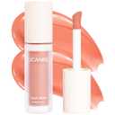 Matte Liquid Blush for Cheeks, High Pigment Buildable Cream Blush, Long-Lasting Natural Glow - Hydrating Formula Lightweight Makeup Radiant Flushed Cheeks (03 Guava)