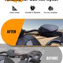 Handguards Protector Wind Deflectors for Can Am Ryker All Models, 2PCS Plastic Hand Guards Air Deflector Kit for Can-Am Ryker/600/900/ Sport/Rally Edition Accessories,Replace #219400894