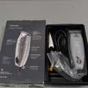 Andis 04780 Professional T-Outliner Beard & Hair Trimmer for Men with Carbon Steel T-Blade, Bump Free Technology  Corded Electric Beard Trimmer, GTO, Grey