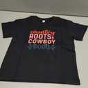 Cowboy Shirt Toddler Boy Kids Little Cowgirl ERA Western Baby Boys Clothes Letter Short Sleeve T-Shirts Cotton Tops Tee 2T-8Y