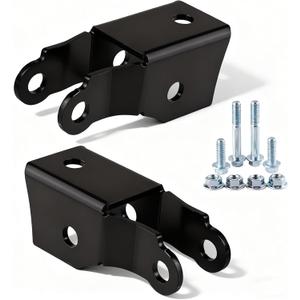 Rear Shock Extender for Lowered Drop Trucks Compatible with Chevy Silverado C10 1973-1987, Chevy K5 Blazer 1973-1987, GMC C10 Sierra C15 1973-1987, GMC Jimmy 1973-1987 - 2WD ONLY -