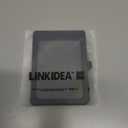 Linkidea 2 Pack ID Name Badge Holder, Minimalist Wallet with 4x3 Business Card Protector and Keychain & Lanyard Loop, Vegan Leather Card Holder with Credit Cards Slot for Women & Men