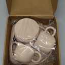 Bufims Silicone Baby Feeding Set, Baby Led Weaning Supplies, Eating Essentials Utensils with Suction Plate and Bowl, Pocket Bib, Sippy Cup with Lid, Forks Spoons Snack Container, for 6+ Months, Beige