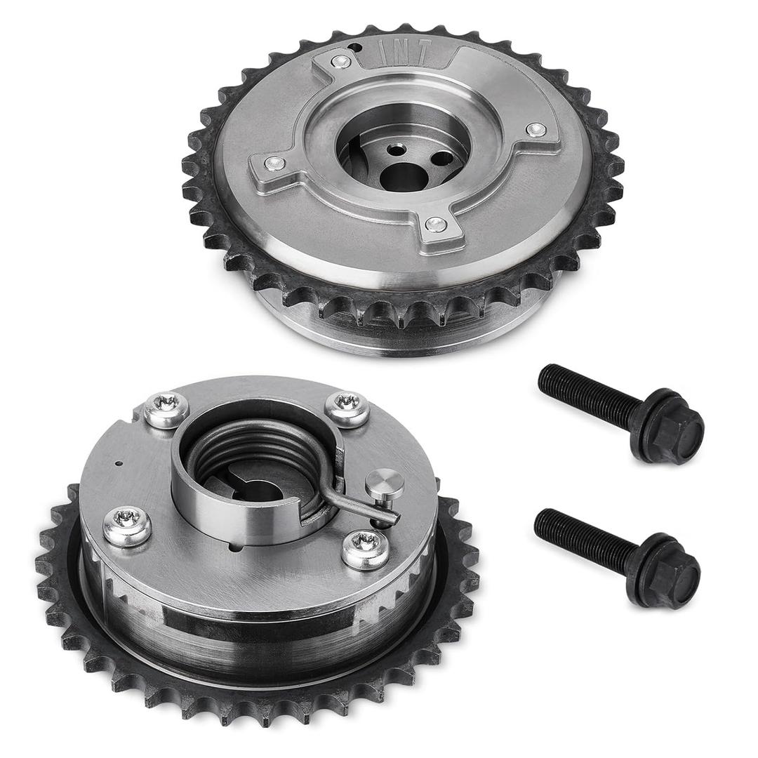 Intake & Exhaust Timing Camshaft Sprocket VVT Gear Compatible with 2009-2012 Toyota RAV4 Camry 2.5L, Highlander Sienna Venza 2.7L Replace# 917-258, 917-259, 13050-0V011, 13050-36010, 13070-0V011