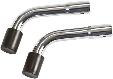 Medline Excel 2000 Wheelchair Rear Anti-Tip Devices - Safety Enhancing Wheelchair Accessories - Prevents Tipping for Secure Mobility - 1 Pair