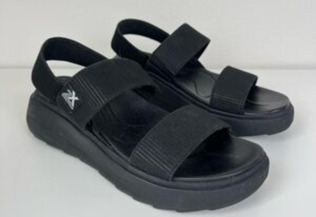 ZeroXposur Shoes Black Sandals For Women 7.5