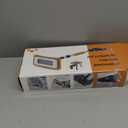 Helloleiboo 39.8" Ice Scrapers for Car Windshield and Detachable 2-In-1 Snow Broom for Car with 12-Inch 180° Pivoting Head – The Ultimate Winter Tool for Car Truck and SUV (Orange)