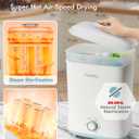 Papablic Baby Bottle Sterilizer and Dryer Pro, Esterilizador De Biberones, Electric Steam Sterilizer for Baby Bottles, Pacifiers, and Pump Parts, Large Capacity 10 Bottles