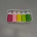 INSFIT Travel Bottles for Toiletries, TSA Approved 2oz Travel Size Containers, BPA Free Leak Proof Squeezable Silicone Tubes for Shampoo Conditioner Lotion Soap with Labels