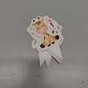 24Pcs Jungle Safari Animal Cupcake Toppers Happy Birthday Cake Decor for Jungle Theme Baby Shower Kids Birthday Party Wild One Cake Decorations Supplies