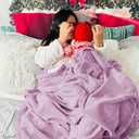 Bedsure Fleece Blankets King Size Lilac Lavender - Bed Blanket Soft Lightweight Plush Cozy Fuzzy Luxury Microfiber, 108x90 inches