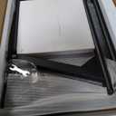 Adjustable Folding TV Tray Table, Mobile TV Dinner Tray for Eating on Couch, 31.52 inches x 15.76 inches x 19.7 inches