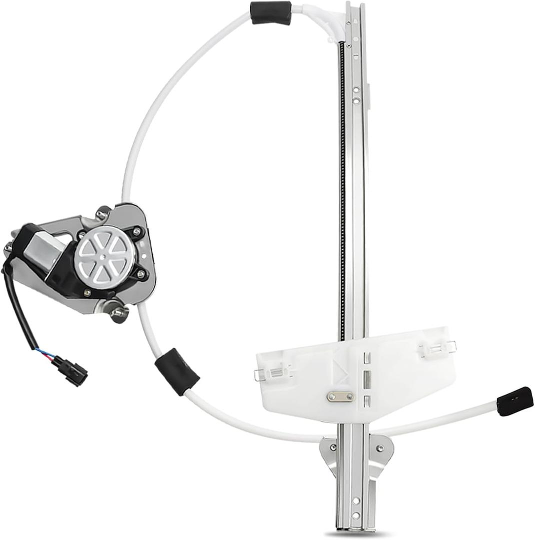 Front Left Driver Side Power Window Regulator w/Motor Assembly Fit for 2002 2003 2004 2005 2006 Jeep Liberty KJ Replace 741-526