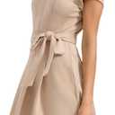 kensie Women's Dresses Dress, Sand, 0