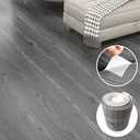 Grey Wood Peel and Stick Floor Tile, Pack of 2, 54 Sq.Ft,(NO Sticky Residue Left) Vinyl Flooring Tiles Wood Plank, Self-Adhesive DIY Flooring for Bathroom,Bedroom, Living Room, (36" x 6") Nature Grey