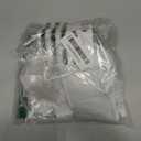 Urine Test Complete Kit with 2 to 4 oz Concealed Pouch, Stretchable 43.3 Inch Belt, 5 Liquid Release Outlets, 10 Temperature Strips, Silicone Funnel, Clamps and Plug Reusable Liquid Storage White