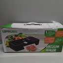 Vacuum Sealer for Food, 95kPa Food Saver Vacuum Sealer Machine, 135W Fast-Sealing with Easy Tear Cutter, Built-in Bag Storage