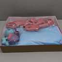 dearlomum Baby Play Mat Baby Gym,Funny Play Piano Tummy Time Baby Activity Mat with 5 Infant Sensory Baby Toys, Music and Lights Boy & Girl Gifts for Newborn Baby 0 to 3 6 9 12 Months (Pink)