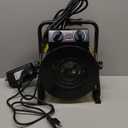 Greenhouse Heater with Thermostat, 1500W Outdoor Heaters for Patio, Fast Heating, Overheat Protection, Electric Space Heaters for Greenhouse, Grow Tent, Patio, Garage, IndoorYellow