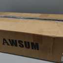 AWSUM Inflatable Air Gymnastics Mat 10ft/13ft/16ft/20ft/23ft Training mat 4/8 inches Thick tumbling mat with Electric Pump for Home/Gym/Outdoor (Mint Green/Black)