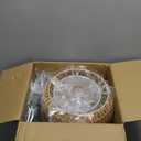 Arc Floor Lamps for Living Room Rattan Boho Floor Lamp with Remote Control,Dimmable LED Floor Lamps Wicker Lamp Shades Black Standing Lamp with 3 Color Temperature Tall Floor Lamp For Bedroom Corner