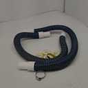 1 1/2" 3Ft 6.5Ft Pool Filter Hose for Above Ground Pool Pump Hoses with Kink-Free Swivel Cuff for Inground Pools, Heavy-duty Replacement Filter Hoses with 2 Clamps, 2 PTFE Tapes, 2 Set