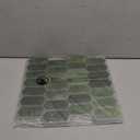 Art3d 10-Sheet Heavy-Duty Peel and Stick Backsplash, Self-Adhesive Vinyl Wall Tiles for Kitchen Countertop Bathroom, Green (12 x 12 Inch)