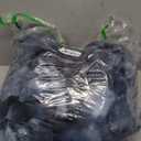 Cozy Bliss Faux Fur Throw Blanket for Couch, Fuzzy Soft Plush Thick Bubble Blanket for Sofa Bedroom Living Room, 50 * 60 Inches Tie-dye Blue