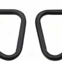 Fitvids Dual Grip Dip Bars Attachment for 2x2 Power Rack & Squat Rack – Heavy Duty Pair for Pull Up & Push Ups – Black