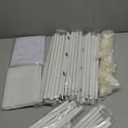 Shrivee Sweater Drying Rack Flat, Metal Tube Mesh Clothes Drying Rack for Laundry with Rubber Feet, Stackable Laundry Clothing Dryer Rack for Art, Clothes, Indoor & Outdoor, White, 4-Layer