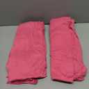Hot Pink Backdrop Curtain 2 Panels-Wrinkle-Free Polyester Photography Drapes for Wedding Party Photo Background Decorations- 8 X10FT (Hot Pink)