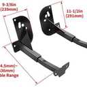 ALMULOO Camper Tie Downs Compatible with 11-16 F250 F350 F450 Super Duty