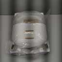 CANITORON Makeup Organizer, Skincare Organizer with 2 Drawers and Brush Storage Box, Cosmetic Display Case for Vanity Organizer and Bathroom Countertop Storage (White)