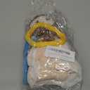 8 Inch Weighted Jesus Plush Doll - Sitting Religious Stuffed Toy with Detachable Halo & Cross - Christian Keepsake for Baptism, Easter, Church - Faith-Based Gift for All Ages (Blue)