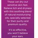 Hyland's Dry Ear Relief Oil, Relieve Ear Irritation Fast, for Itchy and Dry Irritated Ears, Ages 2 and up, Day and Night Drops, 0.5 Ounce
